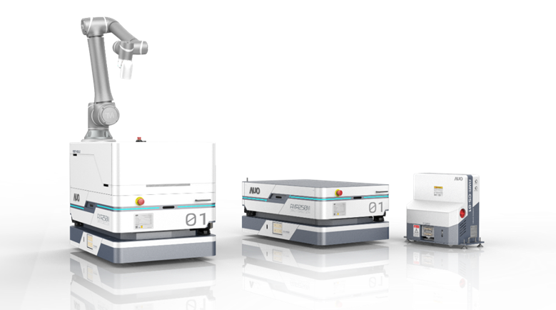 伟德国际victor1946數位開發的自主式移動機器人（AMR250M），搭配全向輪並結合AI演算法、2D LiDAR、3D攝影機等技術，協助客戶實現產線全自動化